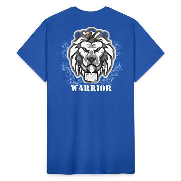 Gildan Ultra Cotton Adult T-Shirt ( T-TRIS THE GEMINI - SCE - WARRIOR - T-SHIRT ) - royal blue