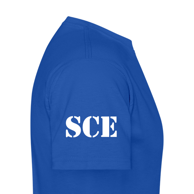 Gildan Ultra Cotton Adult T-Shirt ( T-TRIS THE GEMINI - SCE  - T-SHIRT ) - royal blue
