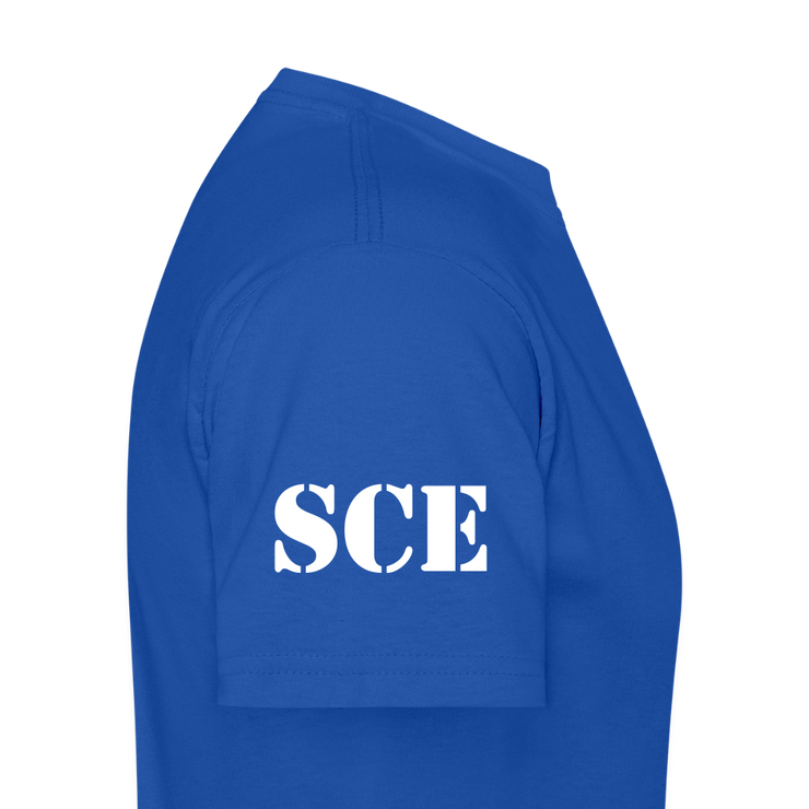 Gildan Ultra Cotton Adult T-Shirt ( T-TRIS THE GEMINI - SCE  - T-SHIRT ) - royal blue