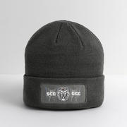 Patch Beanie ( SCE- WARRIOR - BEANIE ) - charcoal grey
