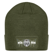 Patch Beanie ( SCE- WARRIOR - BEANIE ) - olive