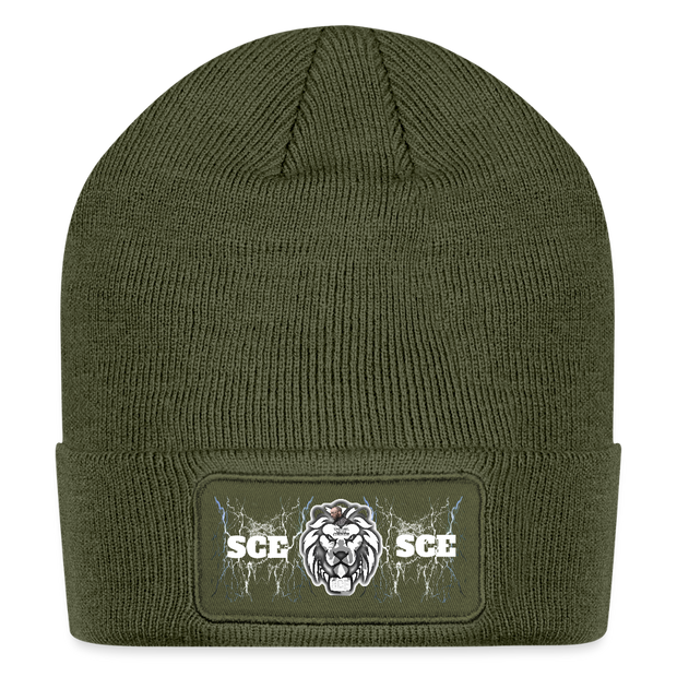 Patch Beanie ( SCE- WARRIOR - BEANIE ) - olive