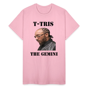 Gildan Ultra Cotton Adult T-Shirt ( T-TRIS THE GEMINI - SCE - WARRIOR - T-SHIRT ) - light pink