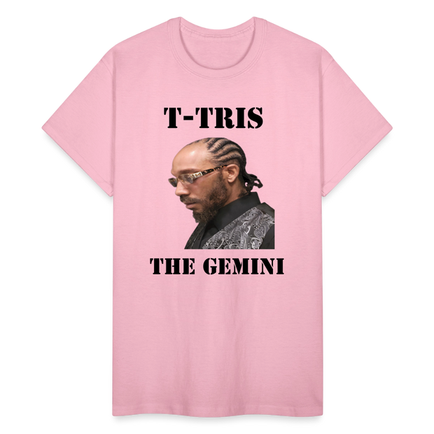 Gildan Ultra Cotton Adult T-Shirt ( T-TRIS THE GEMINI - SCE - WARRIOR - T-SHIRT ) - light pink