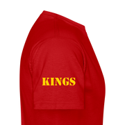 Gildan Ultra Cotton Adult T-Shirt ( T-TRIS THE GEMINI - WE KINGS - SCE - WARRIOR - T-SHIRT ) - red