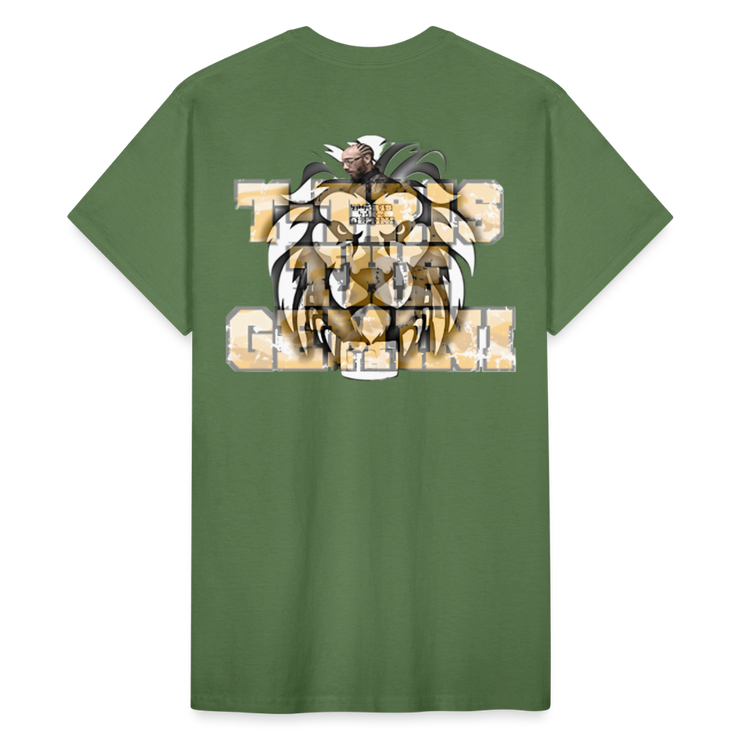Gildan Ultra Cotton Adult T-Shirt ( T-TRIS THE GEMINI - SCE - LAWLESS - T-SHIRT ) - military green
