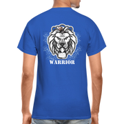 Gildan Ultra Cotton Adult T-Shirt ( T-TRIS THE GEMINI - SCE - WARRIOR - T-SHIRT ) - royal blue
