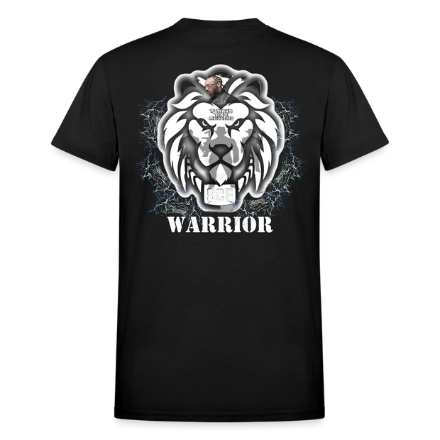 Gildan Ultra Cotton Adult T-Shirt ( T-TRIS THE GEMINI - SCE - WARRIOR - T-SHIRT ) - black