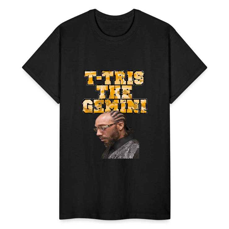 Gildan Ultra Cotton Adult T-Shirt ( T-TRIS THE GEMINI - WE KINGS - FEAT. K-MAR - T-SHIRT ) - black