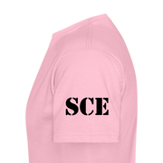 Gildan Ultra Cotton Adult T-Shirt ( T-TRIS THE GEMINI - SCE - WARRIOR - T-SHIRT ) - light pink
