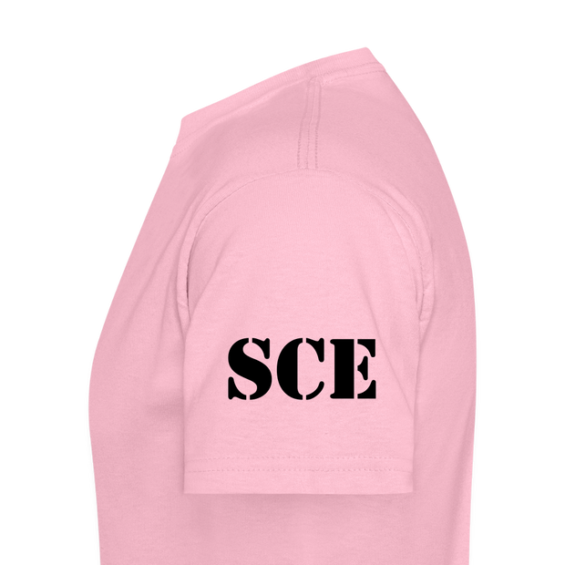 Gildan Ultra Cotton Adult T-Shirt ( T-TRIS THE GEMINI - SCE - WARRIOR - T-SHIRT ) - light pink