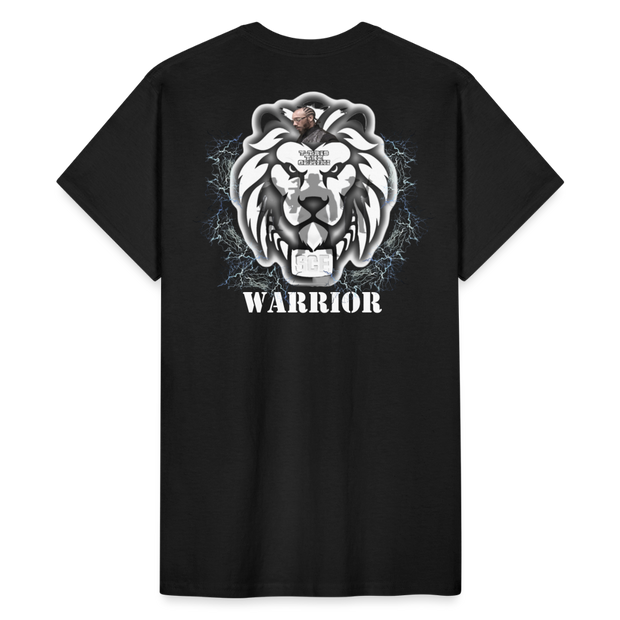 Gildan Ultra Cotton Adult T-Shirt ( T-TRIS THE GEMINI - SCE - WARRIOR - T-SHIRT ) - black