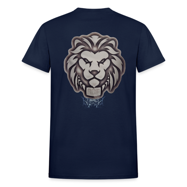 Gildan Ultra Cotton Adult T-Shirt ( T-TRIS THE GEMINI - SCE  - T-SHIRT ) - navy