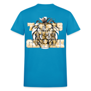 Gildan Ultra Cotton Adult T-Shirt ( T-TRIS THE GEMINI - SCE - LAWLESS - T-SHIRT ) - turquoise