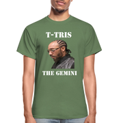 Gildan Ultra Cotton Adult T-Shirt ( T-TRIS THE GEMINI - SCE - WARRIOR - T-SHIRT ) - military green