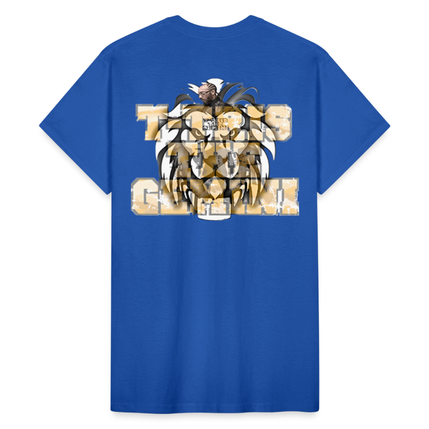 Gildan Ultra Cotton Adult T-Shirt ( T-TRIS THE GEMINI - SCE - LAWLESS - T-SHIRT ) - royal blue