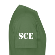 Gildan Ultra Cotton Adult T-Shirt ( T-TRIS THE GEMINI - SCE - WARRIOR - T-SHIRT ) - military green