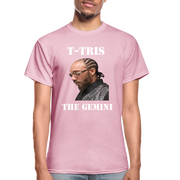 Gildan Ultra Cotton Adult T-Shirt ( T-TRIS THE GEMINI - SCE - WARRIOR - T-SHIRT ) - light pink