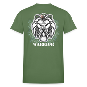 Gildan Ultra Cotton Adult T-Shirt ( T-TRIS THE GEMINI - SCE - WARRIOR - T-SHIRT ) - military green