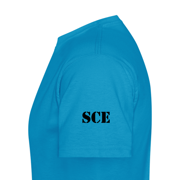 Gildan Ultra Cotton Adult T-Shirt ( T-TRIS THE GEMINI - LAWLESS ALBUM - SCE - WARRIOR - T-SHIRT ) - turquoise