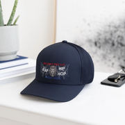 Flexfit  Melange Baseball Cap ( SCE - RAP/HIP-HOP - MUSIC LABEL - PATRIOT - FLEXFIT BASEBALL CAP ) - navy