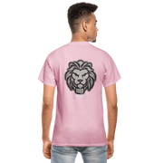 Gildan Ultra Cotton Adult T-Shirt ( T-TRIS THE GEMINI - SCE  - T-SHIRT ) - light pink