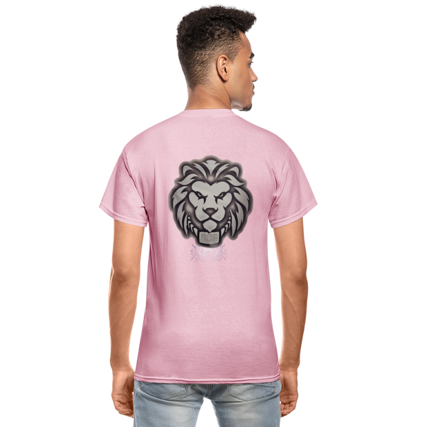Gildan Ultra Cotton Adult T-Shirt ( T-TRIS THE GEMINI - SCE  - T-SHIRT ) - light pink