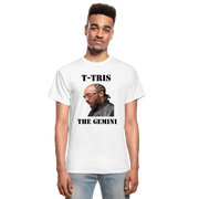 Gildan Ultra Cotton Adult T-Shirt ( T-TRIS THE GEMINI - SCE - WARRIOR - T-SHIRT ) - white