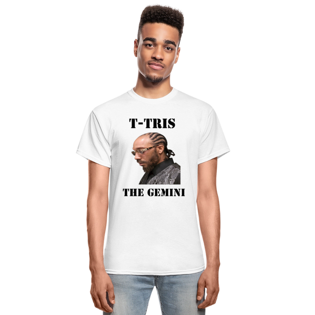Gildan Ultra Cotton Adult T-Shirt ( T-TRIS THE GEMINI - SCE - WARRIOR - T-SHIRT ) - white