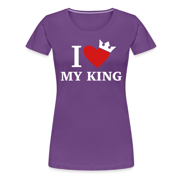 Gildan Ultra Cotton Ladies Adult T-Shirt ( SCE - WARRIORS HEART - T-SHIRT ) - purple