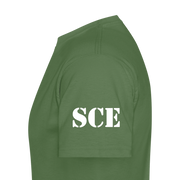 Gildan Ultra Cotton Adult T-Shirt ( T-TRIS THE GEMINI - SCE - WARRIOR - T-SHIRT ) - military green