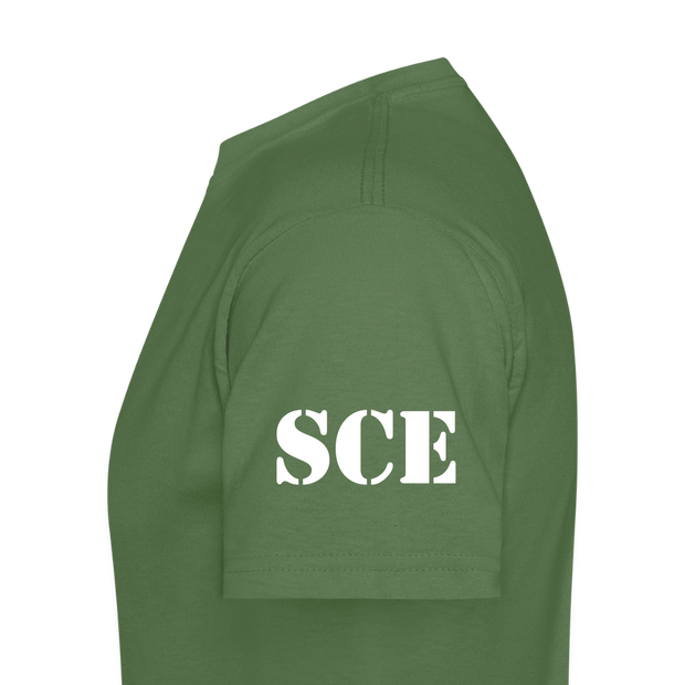 Gildan Ultra Cotton Adult T-Shirt ( T-TRIS THE GEMINI - SCE - WARRIOR - T-SHIRT ) - military green