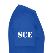 Gildan Ultra Cotton Adult T-Shirt ( T-TRIS THE GEMINI - SCE - WARRIOR - T-SHIRT ) - royal blue