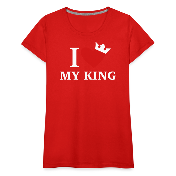 Gildan Ultra Cotton Ladies Adult T-Shirt ( SCE - WARRIORS HEART - T-SHIRT ) - red