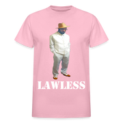 Gildan Ultra Cotton Adult T-Shirt ( T-TRIS THE GEMINI - SCE - LAWLESS - T-SHIRT ) - light pink