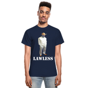 Gildan Ultra Cotton Adult T-Shirt ( T-TRIS THE GEMINI - SCE - LAWLESS - T-SHIRT ) - navy