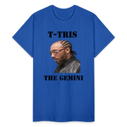Gildan Ultra Cotton Adult T-Shirt ( T-TRIS THE GEMINI - SCE - WARRIOR - T-SHIRT ) - royal blue