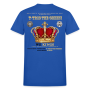 Gildan Ultra Cotton Adult T-Shirt ( T-TRIS THE GEMINI - WE KINGS - FEAT. K-MAR - T-SHIRT ) - royal blue