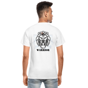 Gildan Ultra Cotton Adult T-Shirt ( T-TRIS THE GEMINI - SCE - WARRIOR - T-SHIRT ) - white