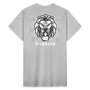 Gildan Ultra Cotton Adult T-Shirt ( T-TRIS THE GEMINI - SCE - WARRIOR - T-SHIRT ) - heather gray