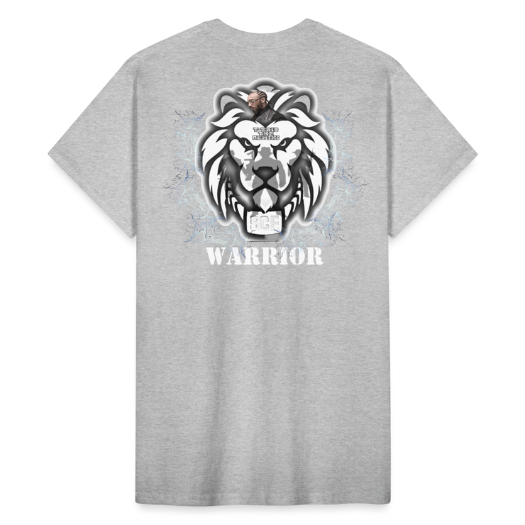 Gildan Ultra Cotton Adult T-Shirt ( T-TRIS THE GEMINI - SCE - WARRIOR - T-SHIRT ) - heather gray