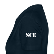 Gildan Ultra Cotton Ladies Adult T-Shirt ( SCE - WARRIORS HEART - T-SHIRT ) - deep navy