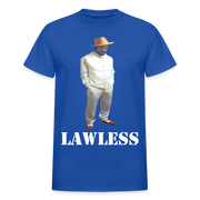 Gildan Ultra Cotton Adult T-Shirt ( T-TRIS THE GEMINI - SCE - LAWLESS - T-SHIRT ) - royal blue
