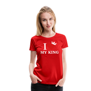 Gildan Ultra Cotton Ladies Adult T-Shirt ( SCE - WARRIORS HEART - T-SHIRT ) - red