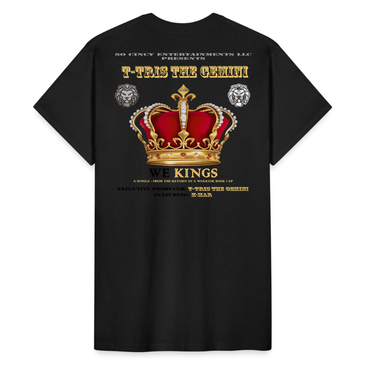 Gildan Ultra Cotton Adult T-Shirt ( T-TRIS THE GEMINI - WE KINGS - FEAT. K-MAR - T-SHIRT ) - black