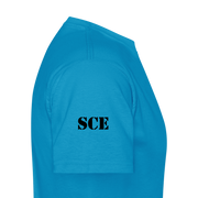 Gildan Ultra Cotton Adult T-Shirt ( T-TRIS THE GEMINI - LAWLESS ALBUM - SCE - WARRIOR - T-SHIRT ) - turquoise