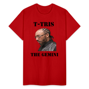 Gildan Ultra Cotton Adult T-Shirt ( T-TRIS THE GEMINI - SCE - WARRIOR - T-SHIRT ) - red