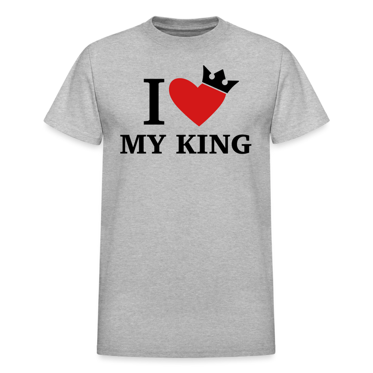 Gildan Ultra Cotton Ladies Adult T-Shirt ( SCE - WARRIORS HEART - T-SHIRT ) - heather gray