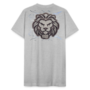 Unisex Jersey T-Shirt by Bella + Canvas ( SCE - T-TRIS THE GEMINI - NEVER SURRENDER - T-SHIRT ) - heather gray