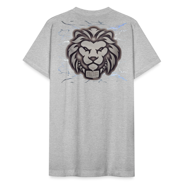 Unisex Jersey T-Shirt by Bella + Canvas ( SCE - T-TRIS THE GEMINI - NEVER SURRENDER - T-SHIRT ) - heather gray